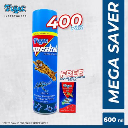 TIGER MOSKIK SPRAY 600ml